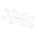 Leather Keyring Key Chain Template Clear Acrylic Pattern Leather Craft Tool