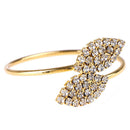 6Pcs Rhinestone Napkin Rings Handmade Serviette Buckle Holder Wedding Dinner  Z