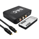 Dac Digital To Analog Audio Converter Ir Remote Control 24 Bit 192Khz Optic V5F1