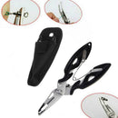 Portable Fishing Pliers Scissors Line Cutter Hook Tackle Accessories Spor IQU