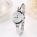 Hot Selling Casual Stainless Steel Women Fashion Wristwatch Silvery A