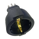 Wa-0173 Embedded Germany French Eu To Brazil Plug Electrical Ac Power Adapt L9V5