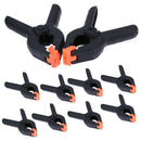 10 PCS Plastic 3inch Nylon Toggle Clamps Spring Clip Woodworking Grip Hard Tool