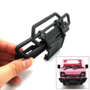 Black Plastic Front Bumper for WPL D12 RC Car Modification Decoration Parts