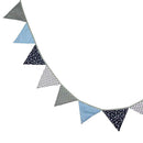 12 Flags 3.2m Dots Print Pennant Flag Bunting Wedding Festival Decor Banner