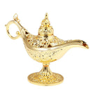 Magic Panto Arabian Genie Oil Lamp Fancy Dress Prop Beads Storage