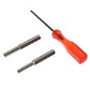 1Set 3.8mm+4.5mm+Triwing Security Screwdriver Bit Set for Nintendo OZ