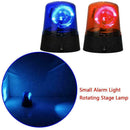 Rotating Blue LED DIY Police Car Beacon Disco-Party Light-Blue+Red Light DJ G5L8