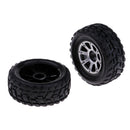 2x 1:18 Scale Left Tire Tyres Black for Wltoys A949 RC Truck Buggy Body Part