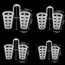 8Pcs silicone anti snore nasal dilators apnea aid device stop snoring nose  3c