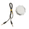 3.5mm 1Male to 8 Female Splitter Stereo Extension Audio Cable White