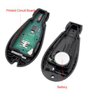 Car Remotes 6 Button Key Fob Compatible for Chrysler Town Country 2008-2015 X3J1