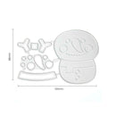 Metal Cutting Dies Stencil DIY Scrapbook Photo Paper Cards Craft (CK0030) A