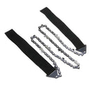 Hiking Pocket Chainsaw Folding Chain Saw 24inch Hand Saw Chain Emergency Kit