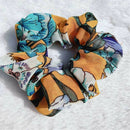 16pcs Hair Scrunchies Band Elastic Ties Big Floral Ponytail Holder Pack F. Women