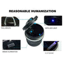1pc Car Ashtray Ash Blue LED Light Smokeless Stand Cylinder For Car Cup Hol A6G0