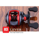 Lie Yu Wang Fishing Reel Baitcaster Light 195G Baitcasting Reel 5.5 Kg Powe