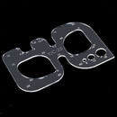Leather Craft Tool Clear Acrylic Cutting Circle Corner Stitching Stencil