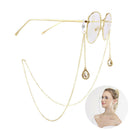 Eyeglass Cord Reading Glasses Eyewear Spectacles Drop Chain Strap Holder Gol.AU