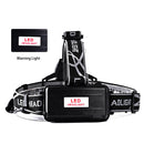 USB LED headlamp headlight T6 COB headtorch flashlig headlight waterproof camp Z