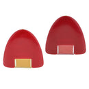 2Pcs Dressmaker Tailors Marking Chalk for Fabric Sewing with Gear Yellow Red