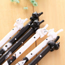 2x Lovely Black Cat Gel Ink Pen Cute Fun Roller Ball Point Fashion Gift School