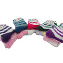Women Girls Winter Bed Socks Solid Fluffy Warm SoLJ Thick Home Candy Color LJ