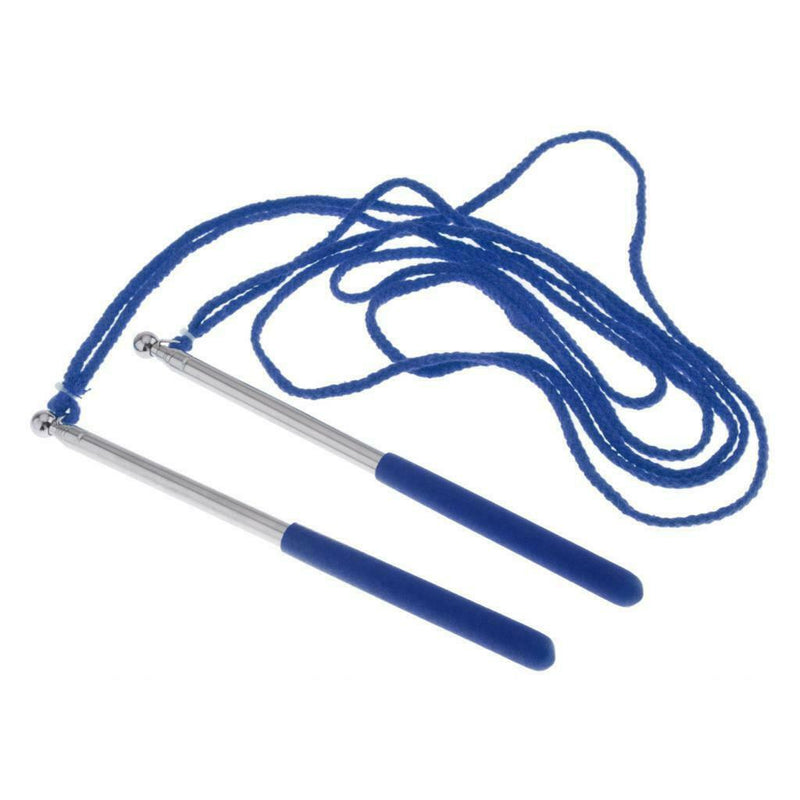 Stainless Steel Giant Bubble Making Wand Bubble Show Props Toys Blue 90cm