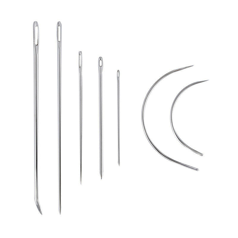 1 Set Sewing Needle Awl Leather Craft Sewing Accessories Stitching Awl Sewi