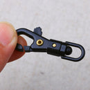 10x Outdoor Survival Carabiner Mini Rotatable Buckle Quickdraw Key Chain EDC