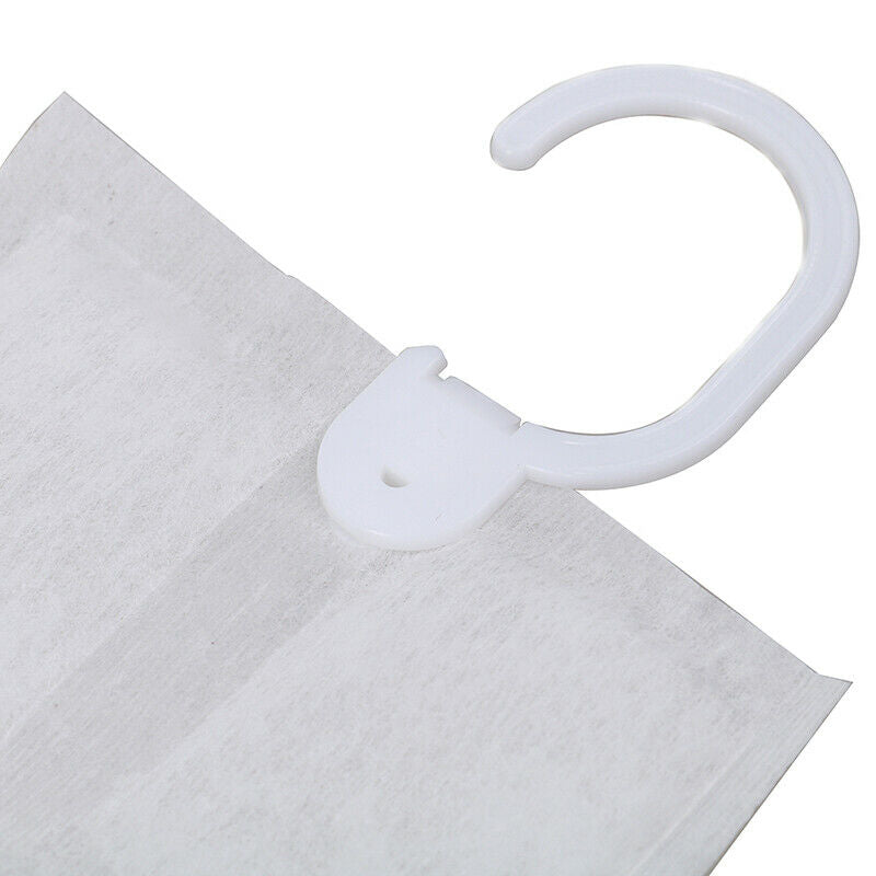 1 pack Dehumidifier Bags Moisture Absorber Home Hanging Wardrobe Drying Agen Jf