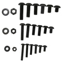 570 PCS M3 M4 M5 Alloy Steel Hex Socket Button Head Cap Nuts Flat Washers K F9C2