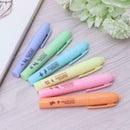 6pcs/Set Candy Color Highlighter Notebook Maker Pens Line Pen Marker Fluore C7H5