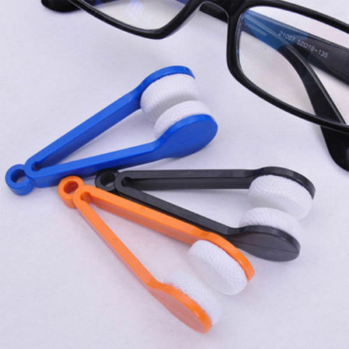 1 PCS High quality Glasses Sunglasses Eyeglass  Cleaner Cleaning Brush Wiper TO