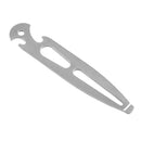 Universal 304 Stainless Steel Shackle Key With Bottle Opener 2924S 112x21mm