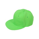 Plain Re-entry Hip-Hop Baseball Cap Boy Adjustable Hat Fruit green