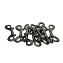 1 Pack Double End Gate Snap Hook Key Holder Alloy Clip Keychain  10 pieces