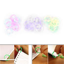 12x Easy Ring Paper Book Loose Leaf Binder Keychain Key Stationery JR