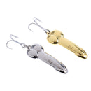 4Pcs Metal Spoon Fishing Lures Hard Baits for Freshwater Saltwater, 5g/15g