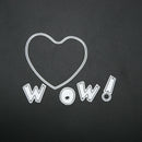 Cutting Die Decor Carbon Steel Heart Mother Craft Embossing