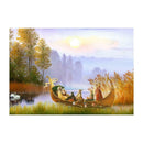 5D DIY Diamond Painting Boat Women Kids Cross Stitch Embroidery Mosaic Kits
