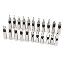 High Quality 22PCS 304 Stainless Steel Tattoo Tips Kit Tattoo Nozzle Tips Mix