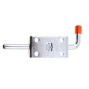 Metal Lock Barrel Bolt Spring Loaded Latch 5.8INCH Long W/ Grip Heavy Duty