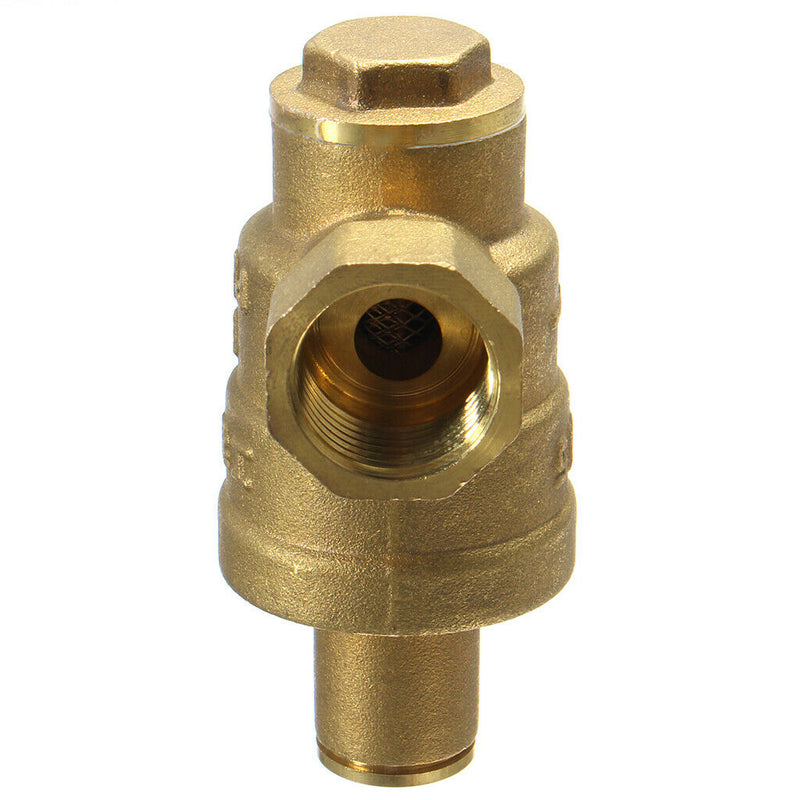 1Pcs Adjustable Brass Water Pressure Reducing Valve Regulator Reducer 1/2''