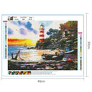 5D DIY Full Drill Diamond Painting Landscape Cross Stitch Embroidery Mosaic
