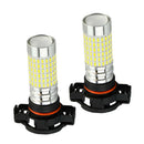 2x PSX24W 2504 144SMD LED Car Tail Turn Reverse Light Bulb Lamps 6000K White