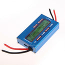 Simple DC Power Analyser Watt Volt Amp Meter 12V 24V Solar Wind Analyzer Ammeter
