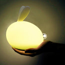 Bunny Night Light, Nightlight, Led Rechargeable Rabbit Night Lamp for Kids