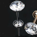 2x Decorative Solid Zinc Alloy Rosette Curtain Tassel Hold tie Back Hooks