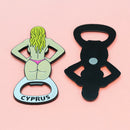 Novelty Metal Sexy Lady Bar Can Beer Bottle Opener Pendnat Kitchen Tool Deluxe